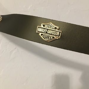 Harley Davidson leather belt.